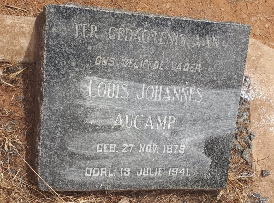 AUCAMP Louis Johannes 1879-1941