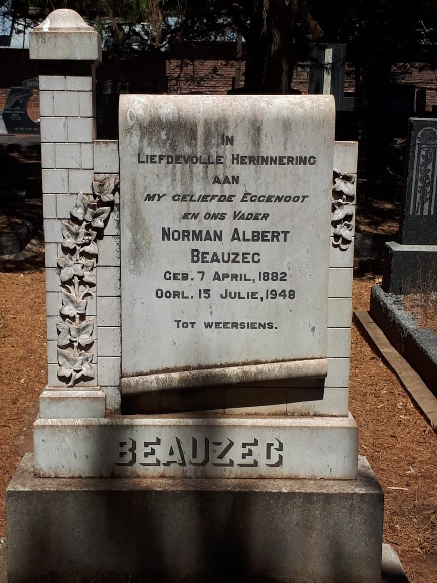 BEAUZEC Norman Albert 1882-1948