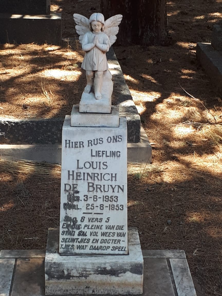 BRUYN Louis Heinrich, de 1953-1953