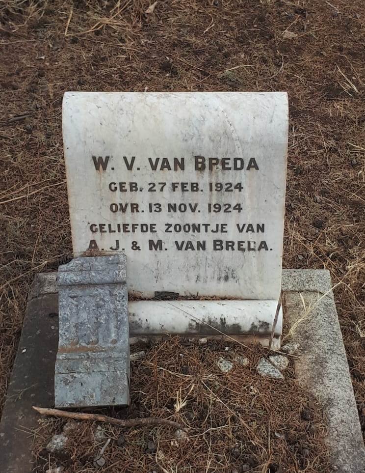 BREDA W.V., van 1924-1924