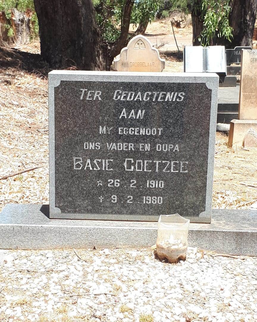 COETZEE Basie 1910-1980