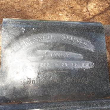 CONRY Kenneth Staines 1902-1966