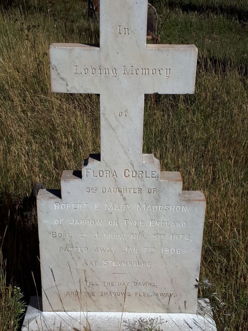 CURLE Flora nee MADGSHON 1874-1906