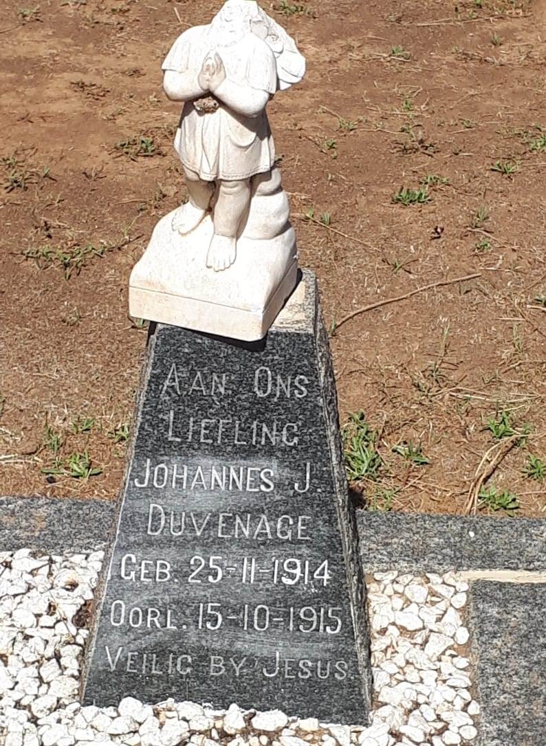 DUVENHAGE Johannes J. 1914-1915