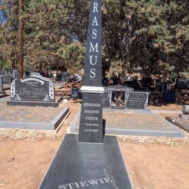 ERASMUS Stephanus Johannes Vorster 1933-1997