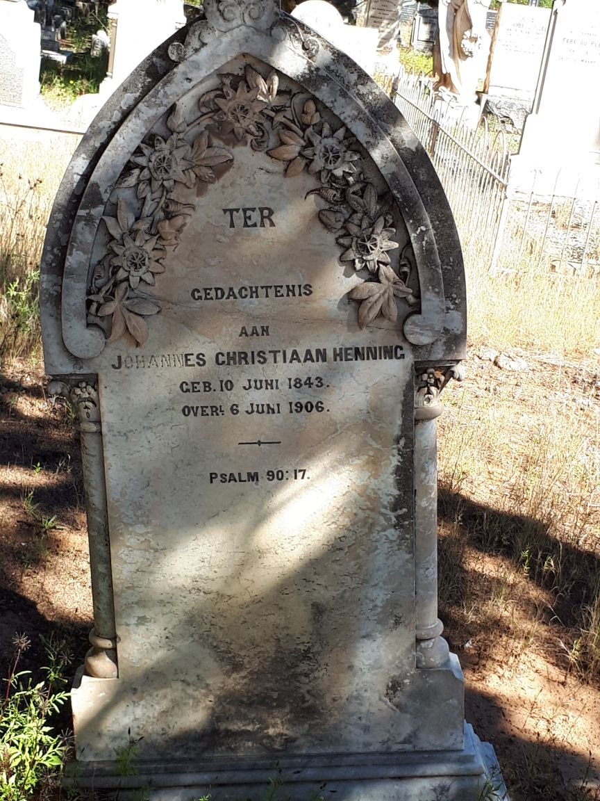 HENNING Johannes Christiaan 1843-1906