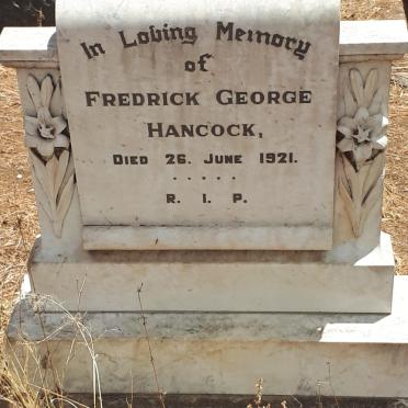HANCOCK Fredrick George -1921