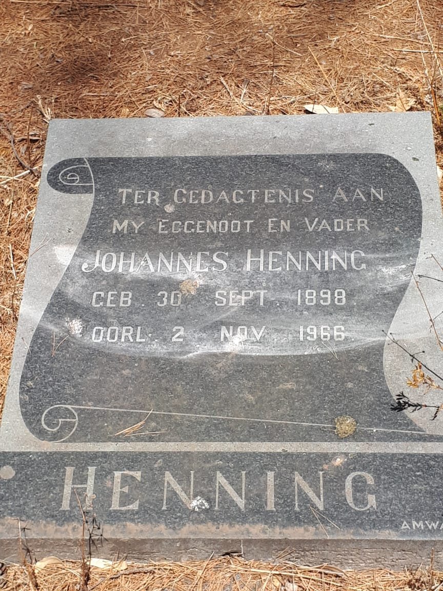 HENNING Johannes 1898-1966