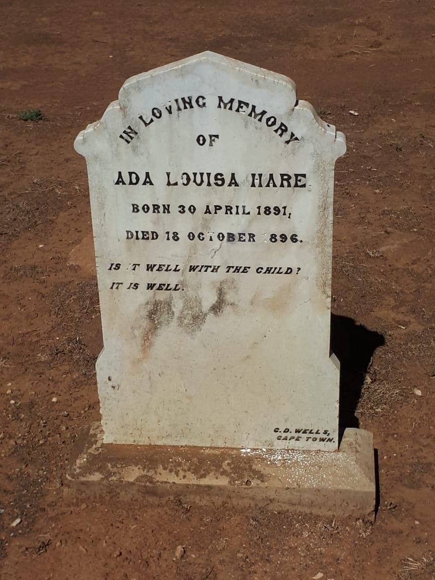 HARE Ada Louisa 1891-1896