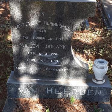 HEERDEN Willem Lodewyk, van 1891-1969