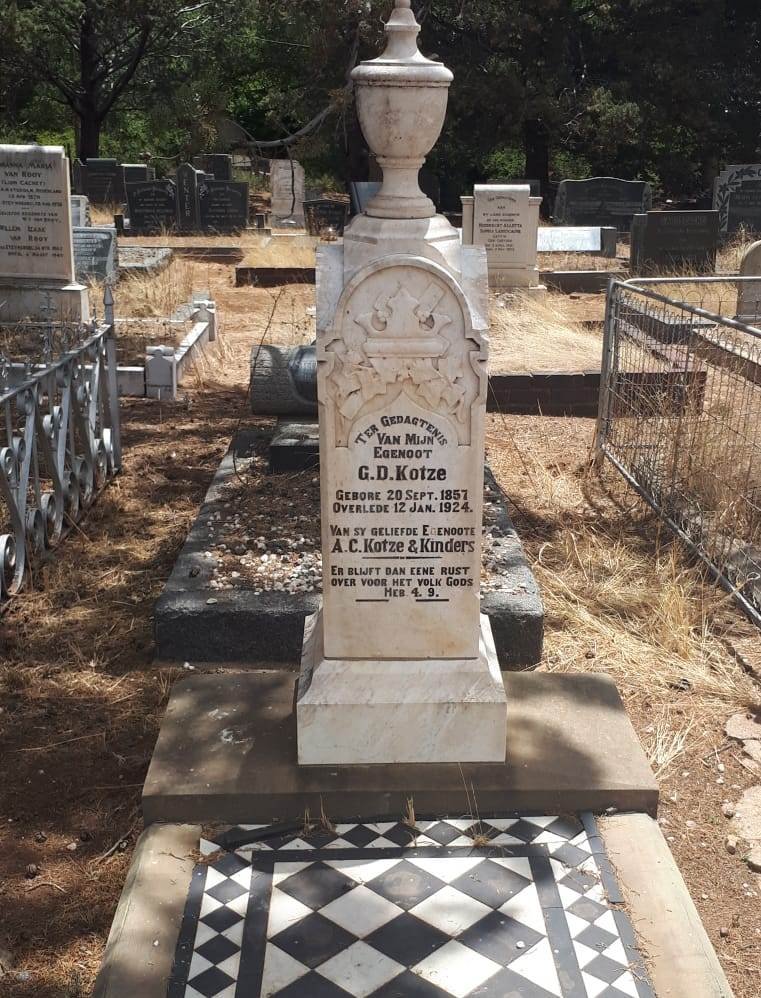 KOTZE G.D. 1857-1924