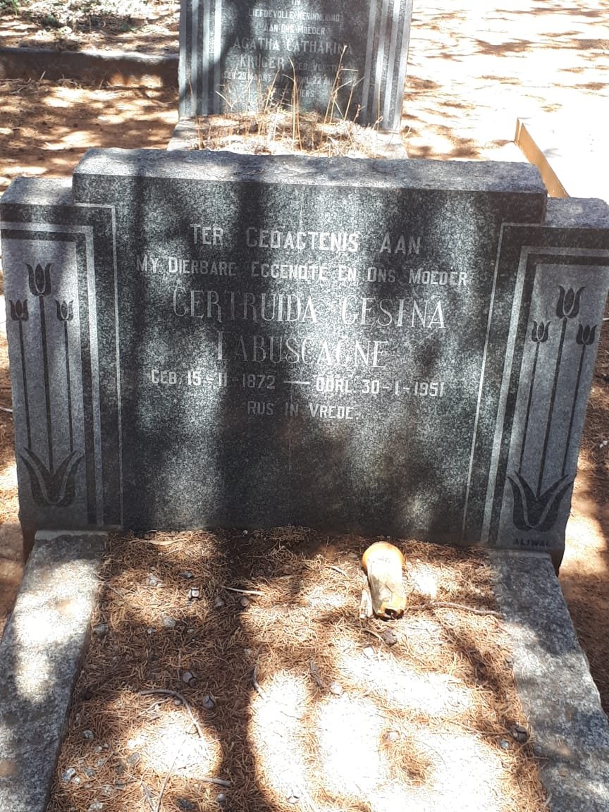 LABUSCAGNE Gertruida Gesina 1872-1951