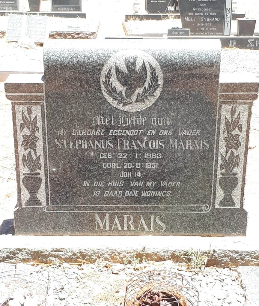 MARAIS Stephanus Francois 1883-1951