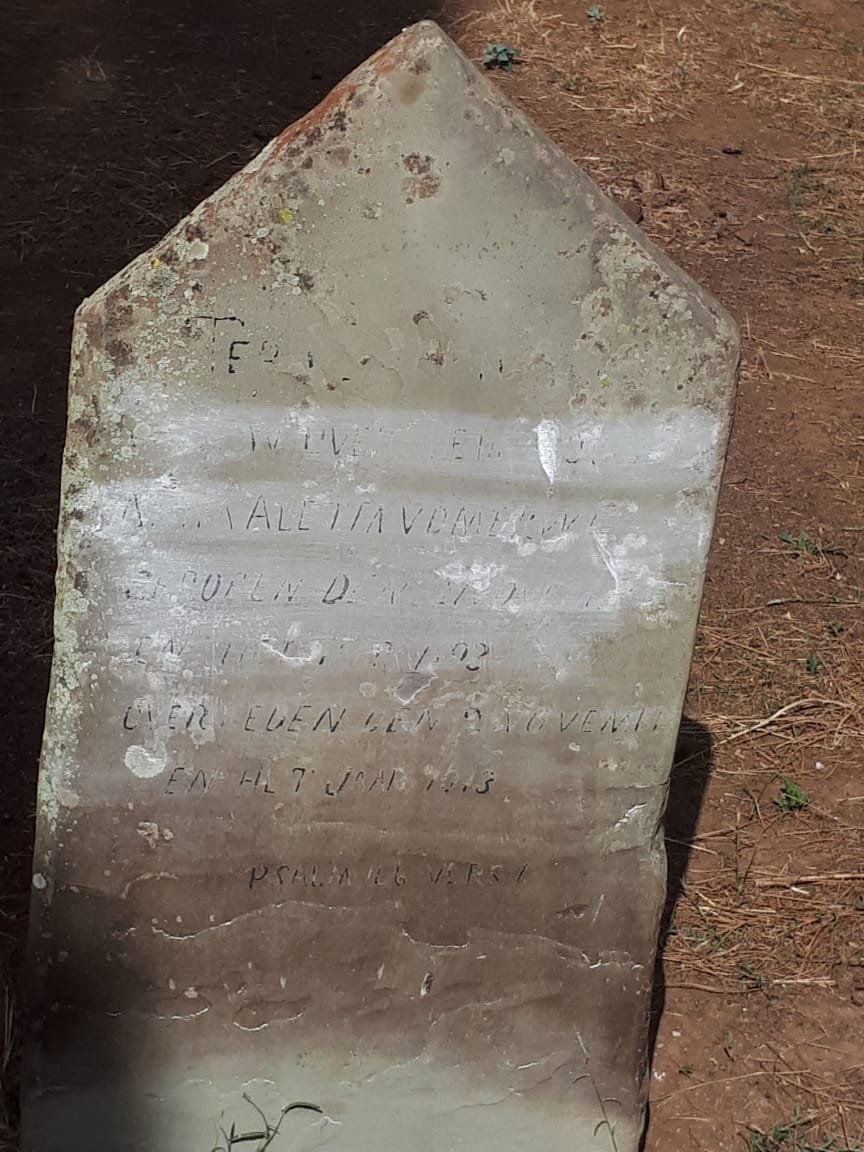 MERWE ? Aletta, v.d. -1913