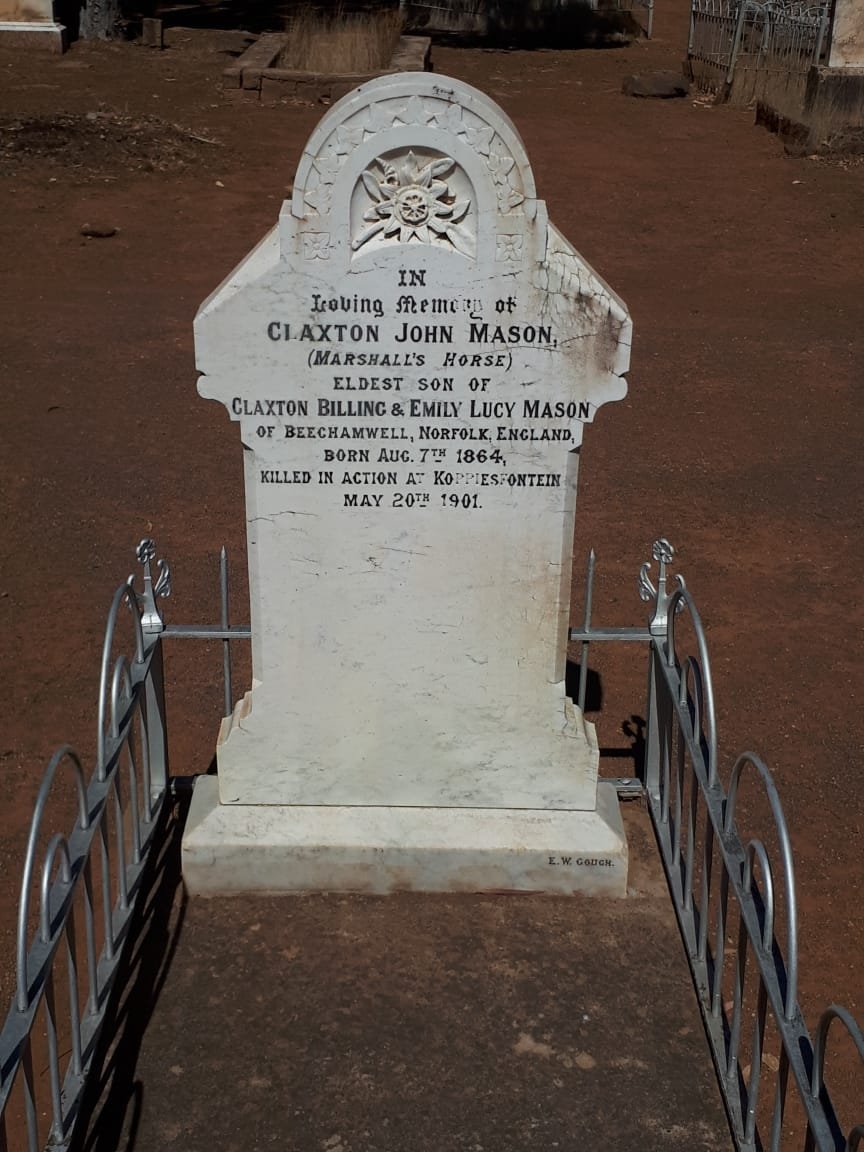 MASON Claxton John 1864-1901