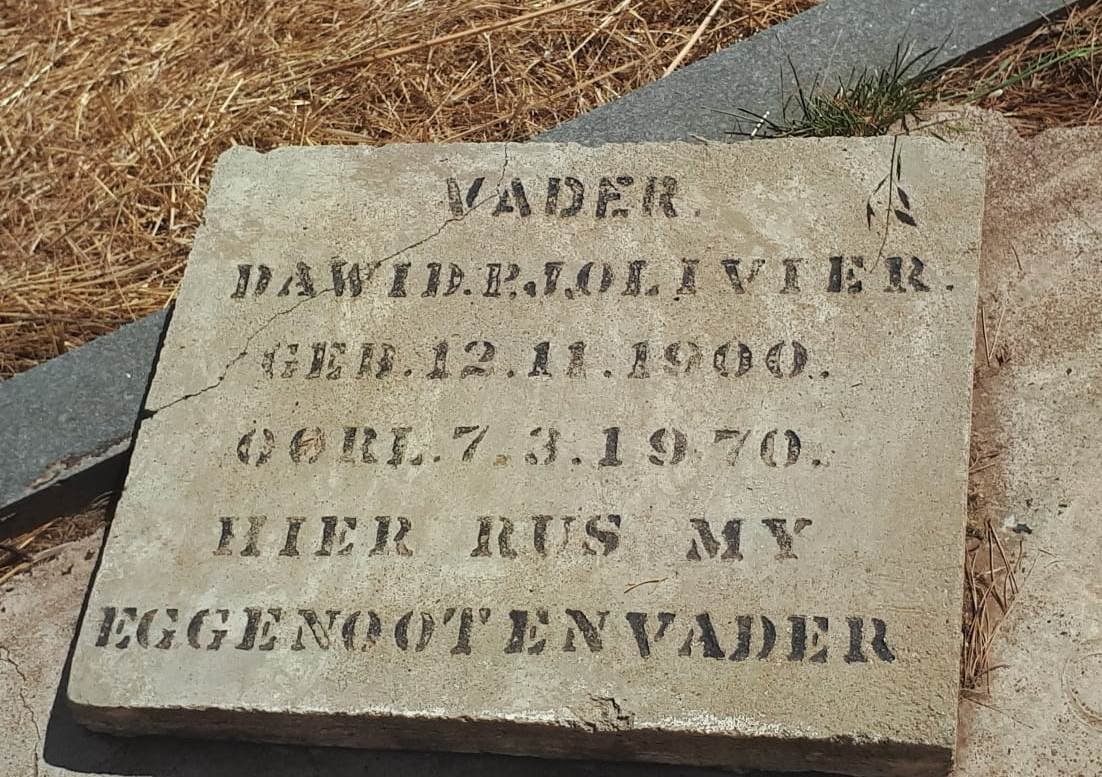 OLIVIER Dawid P.J. 1900-1970