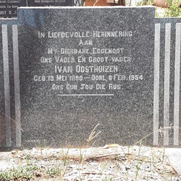 OOSTHUIZEN Ivan 1890-1954