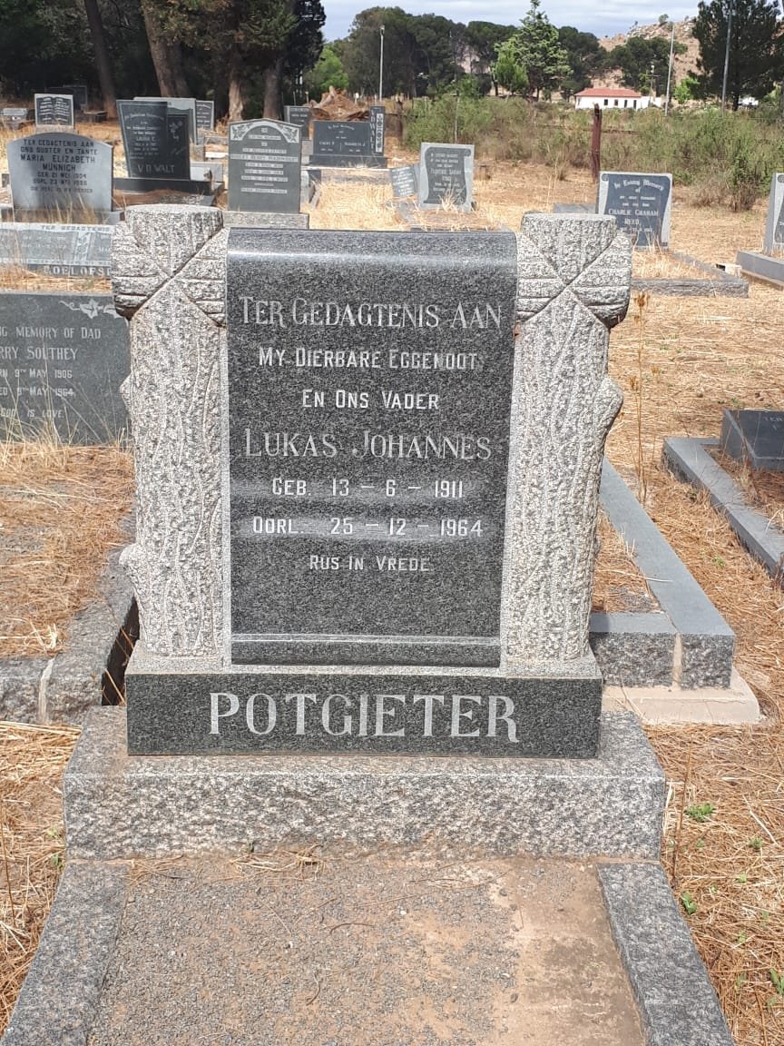 POTGIETER Lukas Johannes 1911-1964