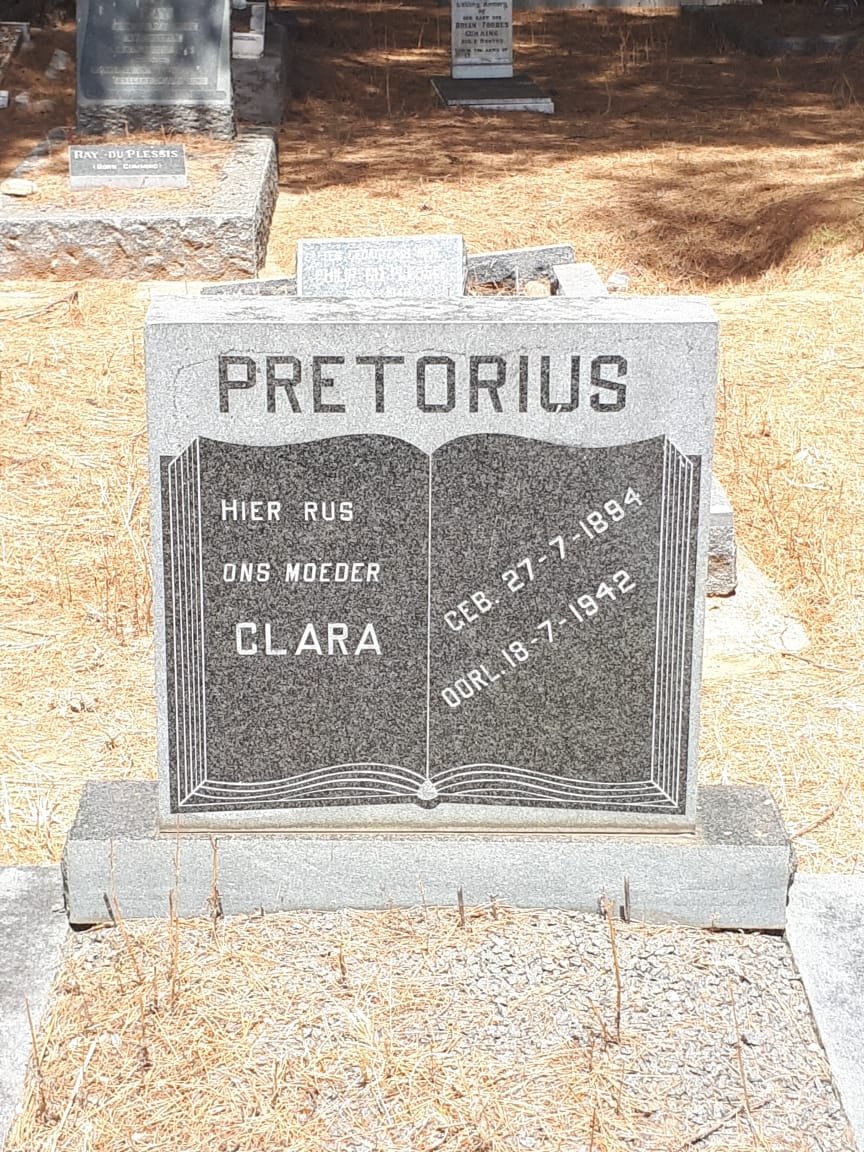 PRETORIUS Clara 1894-1942