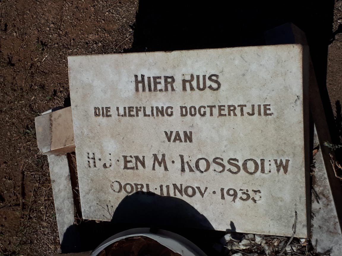 ROSSOUW Baba -1933