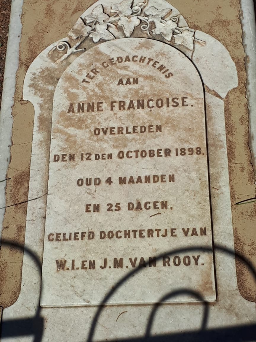 ROOY Anne Francoise, van -1898
