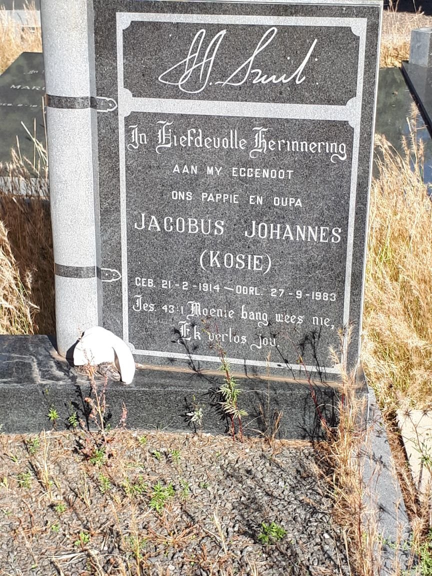 SMIT Jacobus Johannes 1914-1983