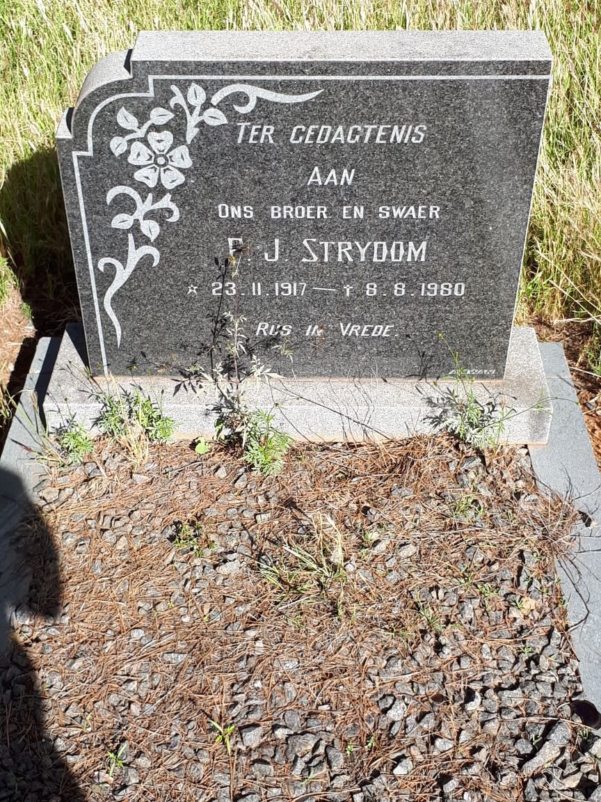 STRYDOM P.J. 1917-1980