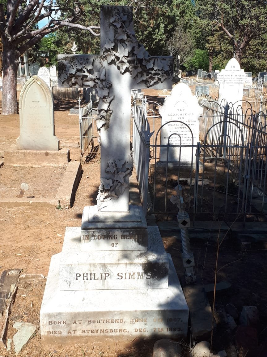SIMMS Philip 1867-1895