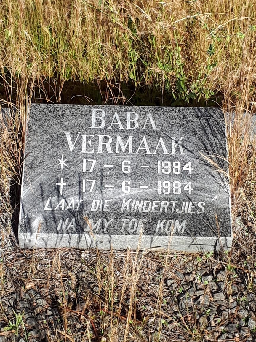 VERMAAK Baba 1984-1984