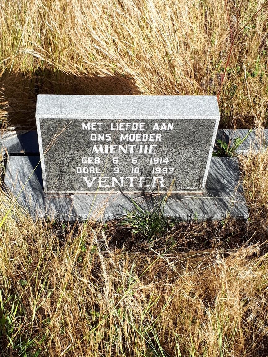 VENTER Mientjie 1914-1993