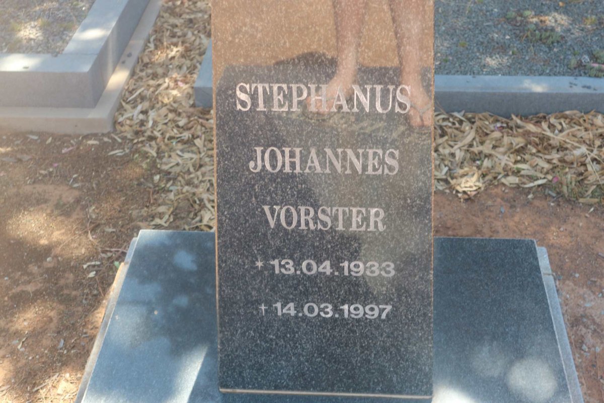 VORSTER Stephanus Johannes 1933-1997