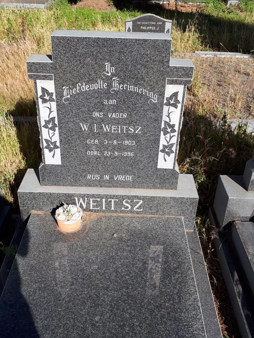 WEITSZ W.I. 1903-1996