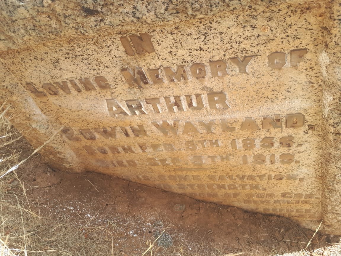 WAYLAND Arthur ?win 1856-1919