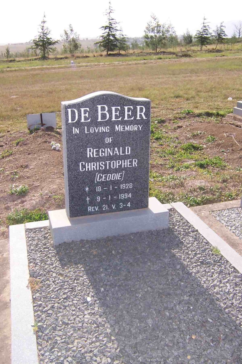 BEER Reginald Christopher, de 1928-1994