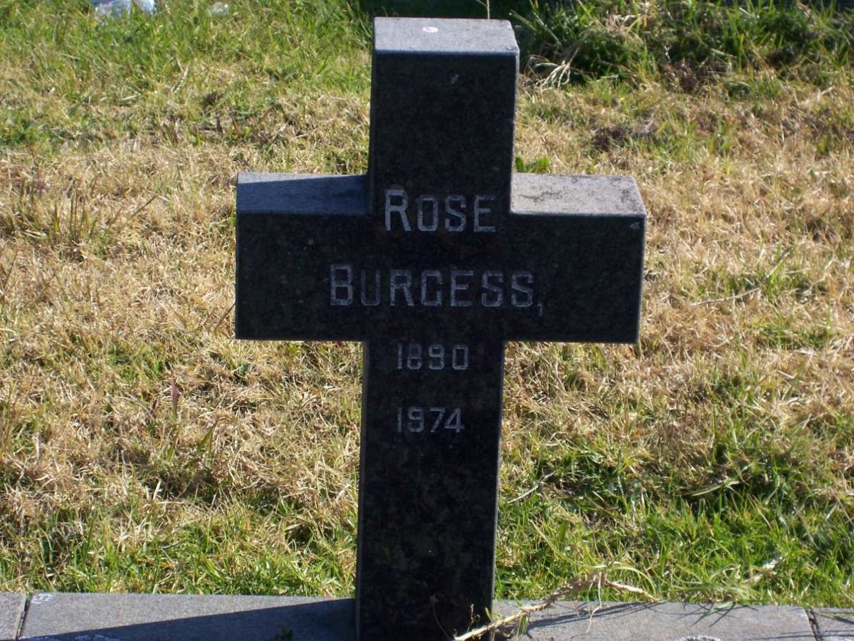 BURGESS Rose 1890-1974