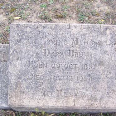 BRUHNS Dora 1855-1934