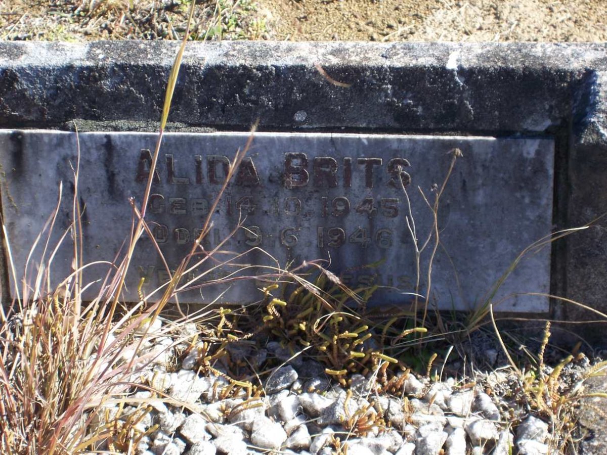 BRITS Alida 1945-1946