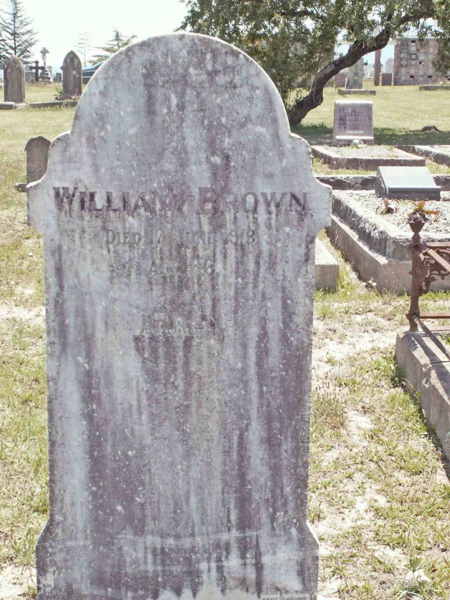BROWN William -1913