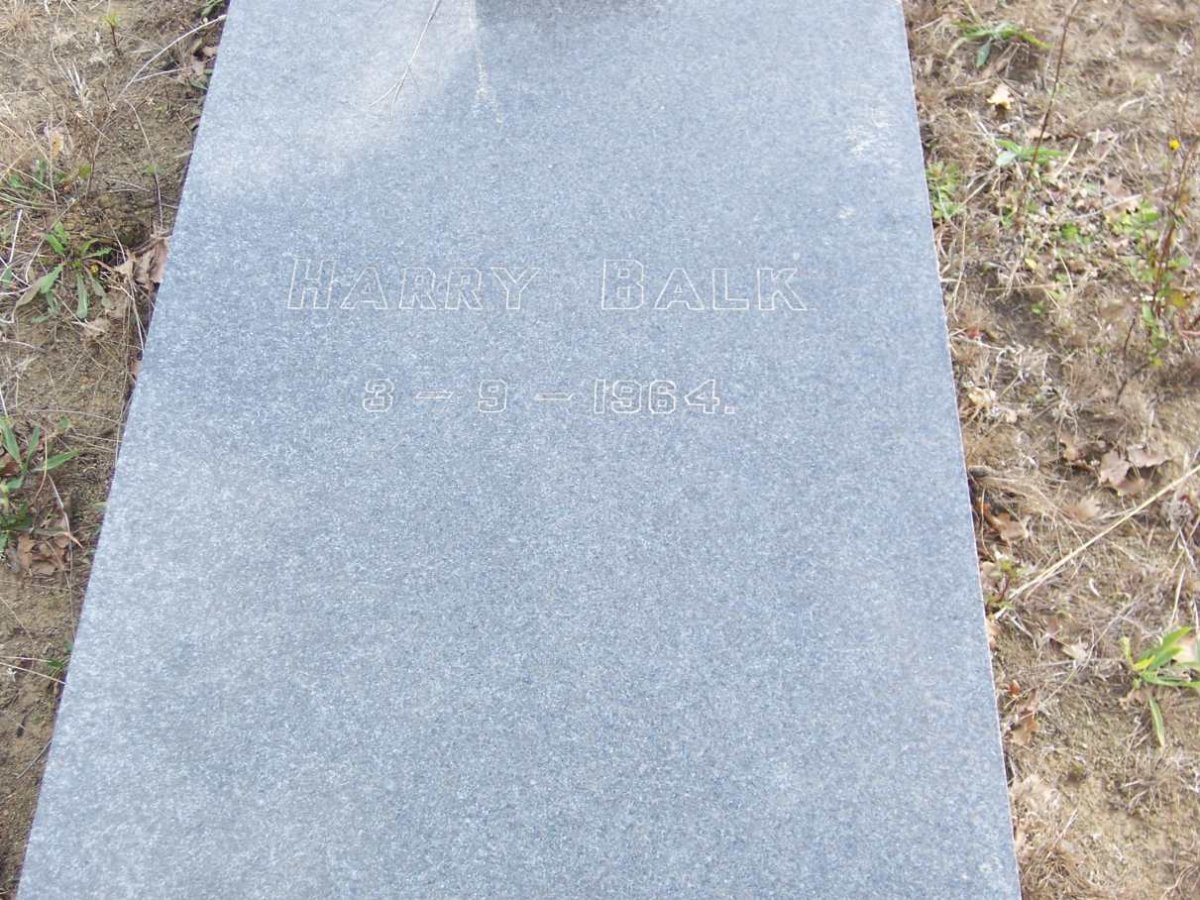 BALK Harry -1964
