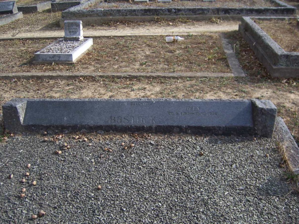BOSTOCK Owen 1914-1975