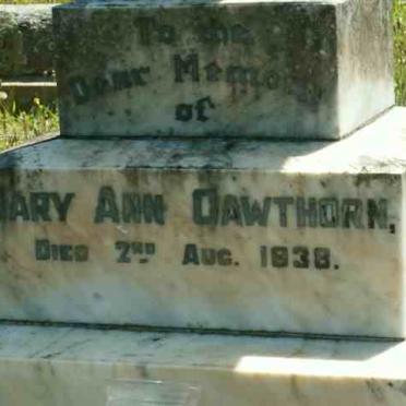 CAWTHORN Mary Ann  -1938