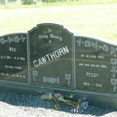 CAWTHORN Reg 1915-1998  &amp; Peggy 1924-1974