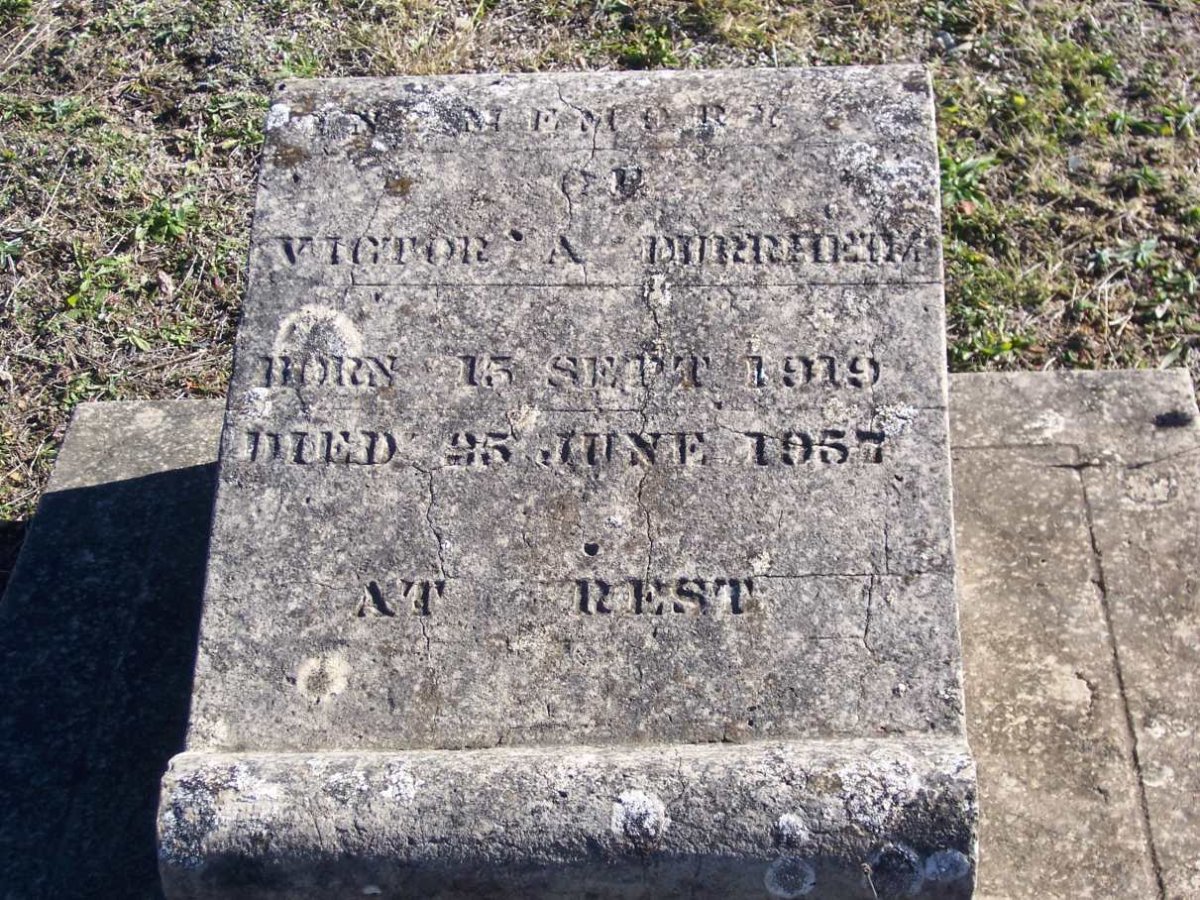 DURRHEIM Victor A. 1919-1957