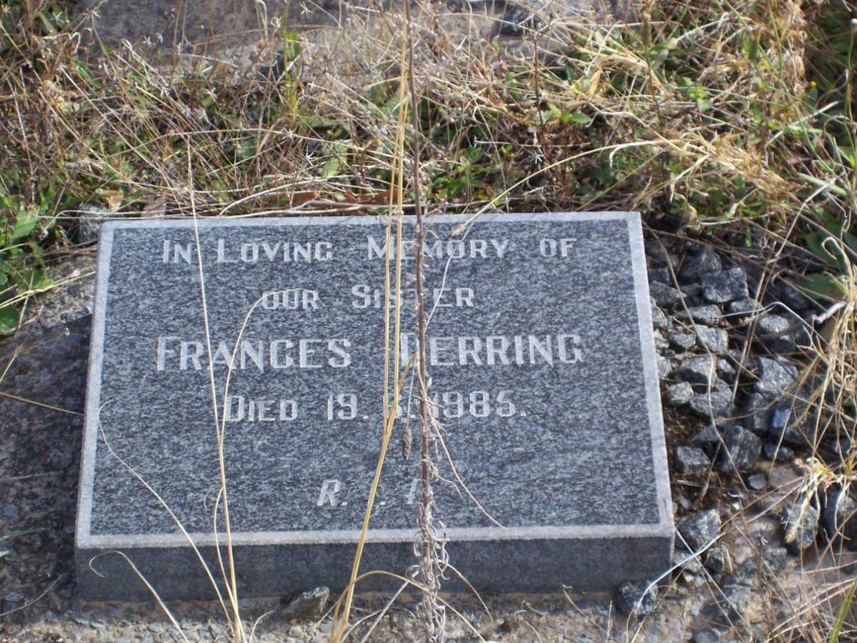 DERRING Frances -1985