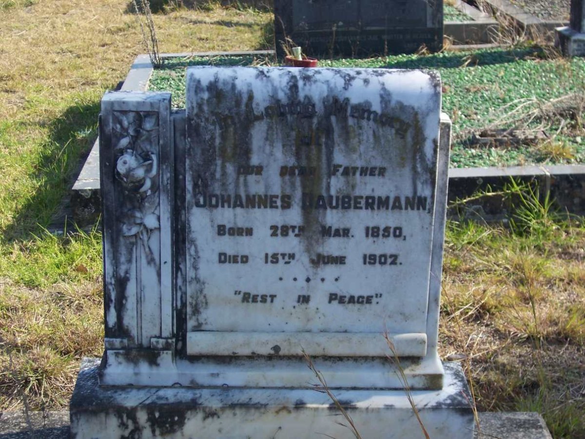 DAUBERMANN Johannes 1850-1902