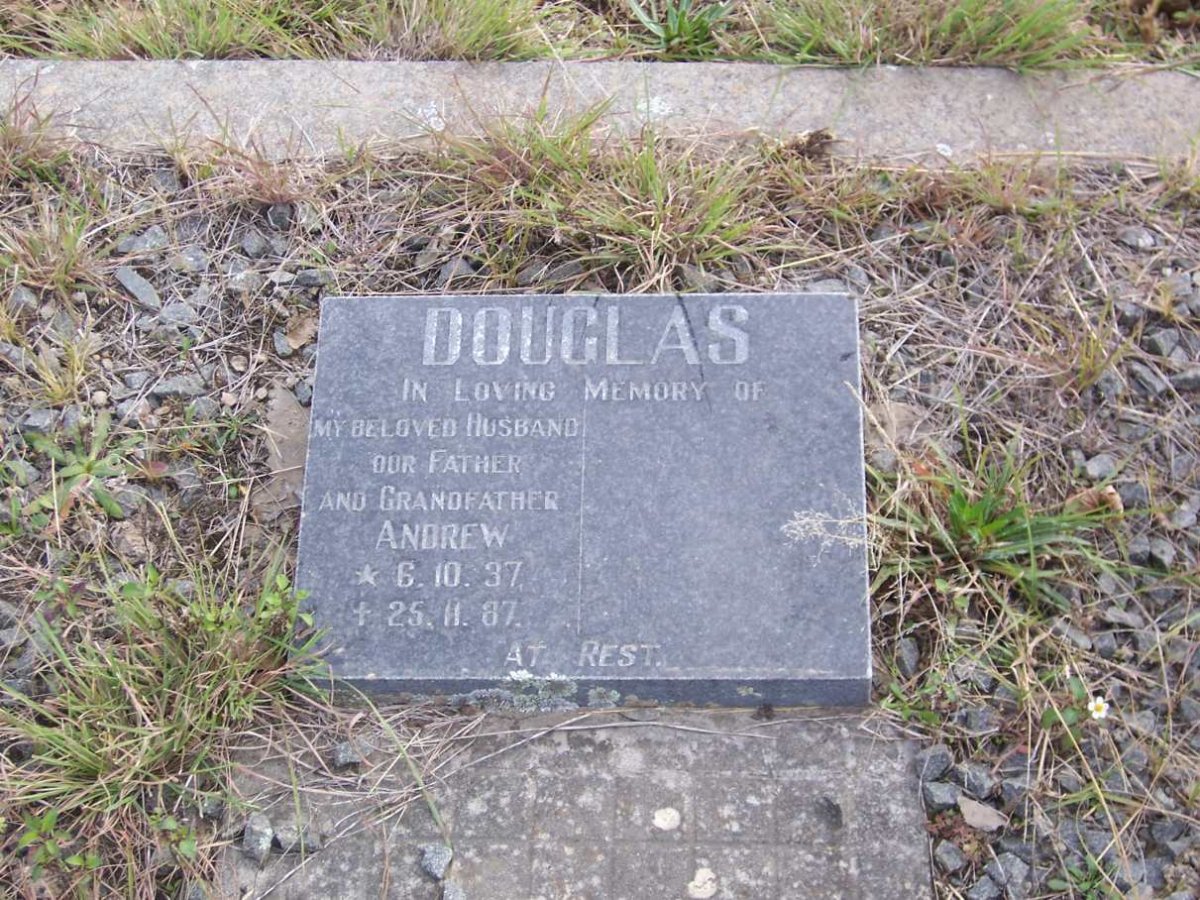 DOUGLAS Andrew 1937-1987