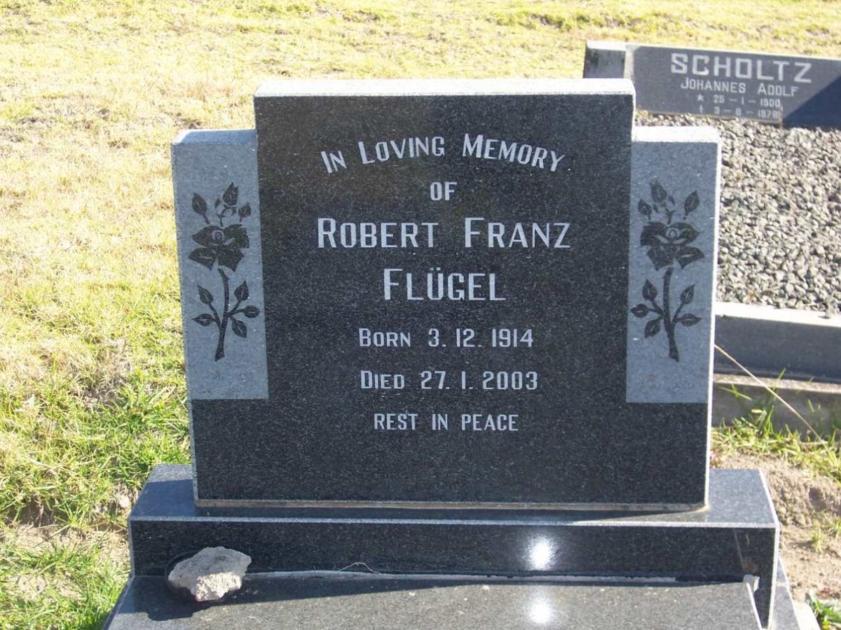 FLUGEL Robert Franz 1914-2003