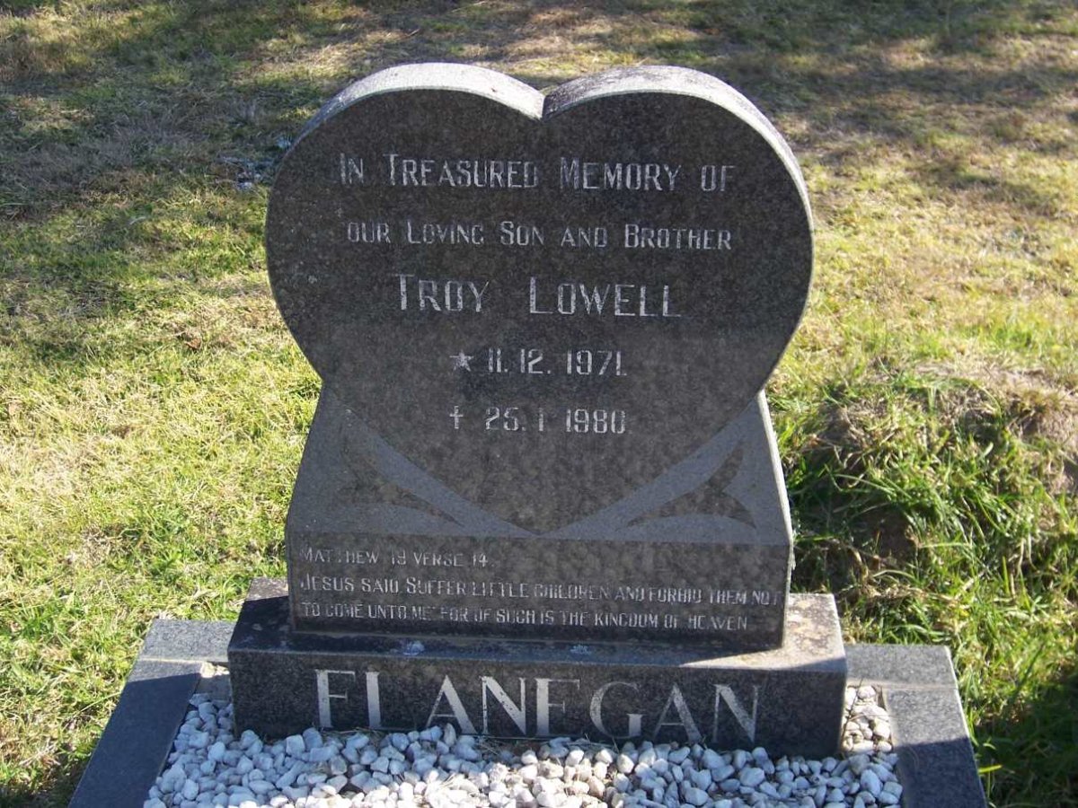 FLANEGAN Troy Lowell 1971-1980