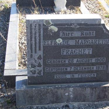 FRACHET Elfriede Margretha 1900-1976