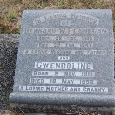 FLANEGAN Bernard W. 1909-1947 &amp; Gwendoline 1911-1998